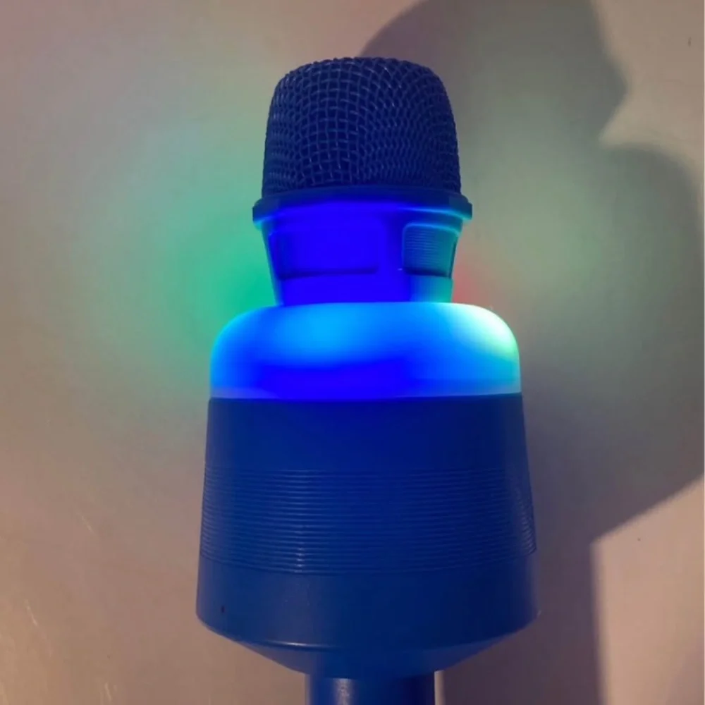 Blue Wireless Microphone